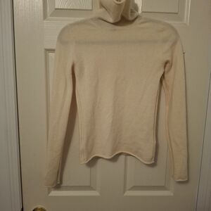 Club Monaco Soft Cream Turtleneck Sweater